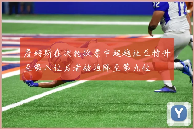 詹姆斯在次轮投票中超越杜兰特升至第八位后者被迫降至第九位